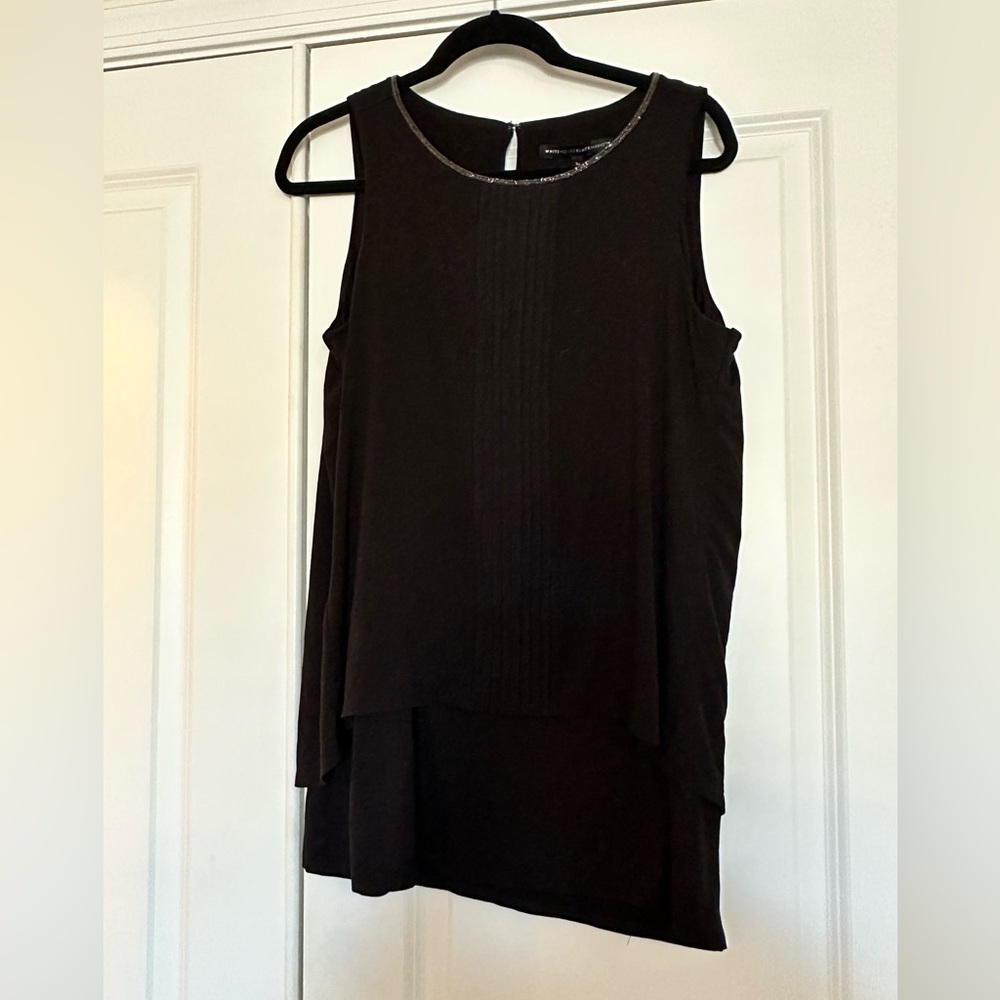 White House Black Market Double Layer Tunic